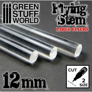 Green Stuff World: Barras Acrilicas – Redondas 12 mm Transparentes