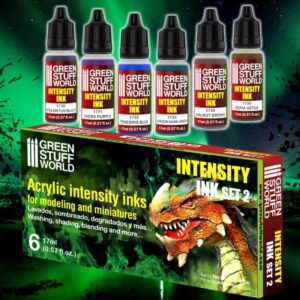 Green Stuff World: Set 6x Tintas de Intensidad – Set 2
