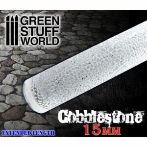 Green Stuff World: Rodillo Texturizado Empedrado 15mm