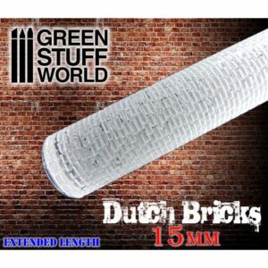 Green Stuff World: Rodillo Texturizado Ladrillos Holandeses 15mm