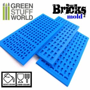 Green Stuff World: Moldes de Silicona LADRILLOS