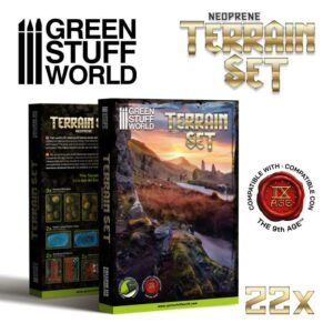 Green Stuff World: Set Escenografia Neopreno – 22 piezas