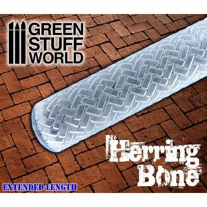 Green Stuff World: Rodillo Texturizado Pavimento de Espiga Romana