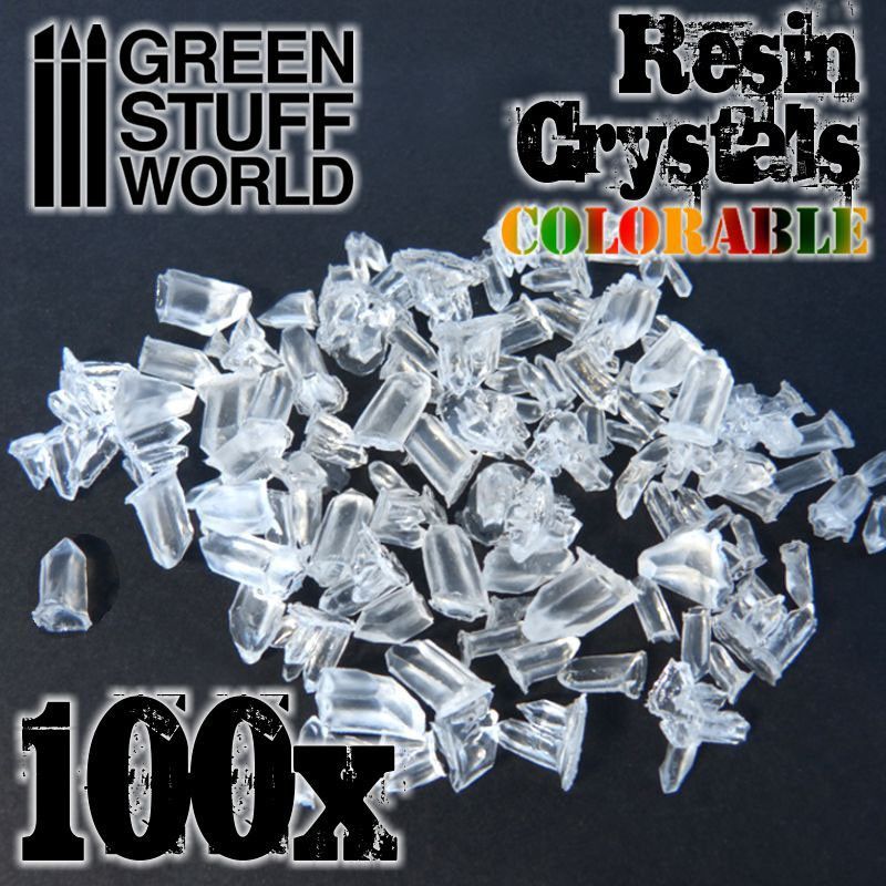 Green Stuff World: Cristales de Resina transparente coloreables