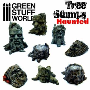 Green Stuff World: Tocones de Árboles Encantados