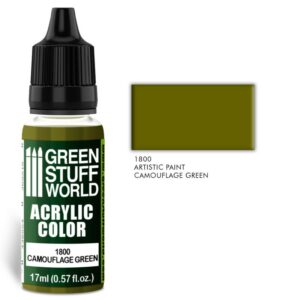 Acrylic Color CAMOUFLAGE GREEN (1800)