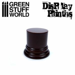 Green Stuff World: Pedestal Redondo 4,5 cm – Marrón Avellana