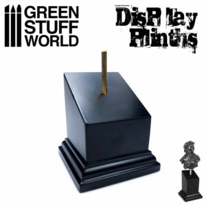 Green Stuff World: Pedestal Bustos Negro 5×5 cm