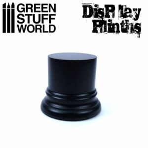 Green Stuff World: Pedestal Redondo 4,5 cm – Negro