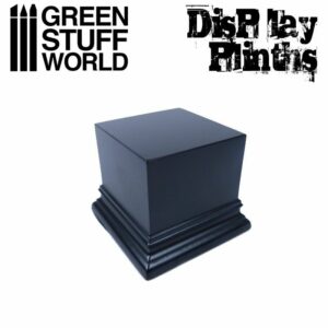 Green Stuff World: Pedestal Cuadrado 6×6 cm – Negro