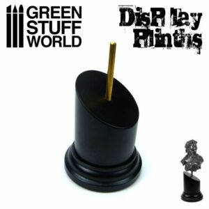 Green Stuff World: Pedestal Bustos Redondo Negro 5×5 cm