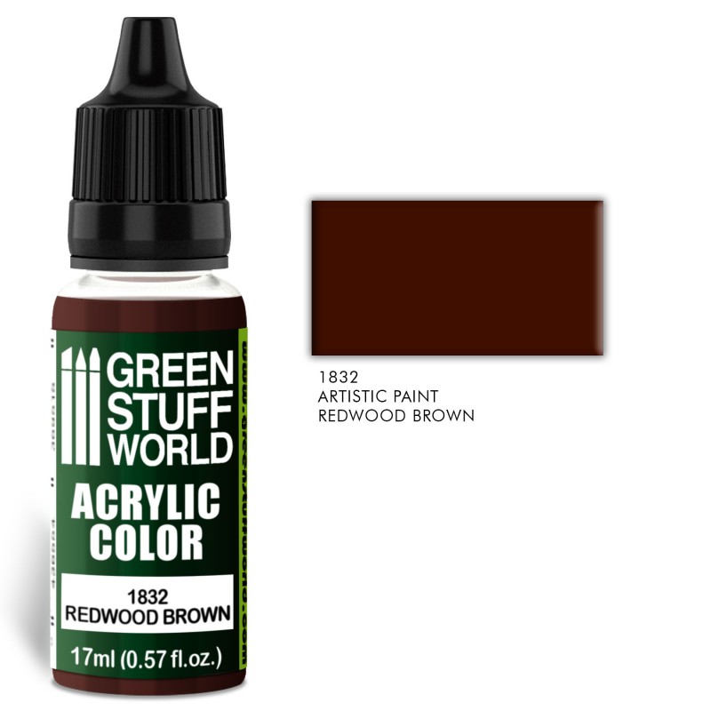 Acrylic Color REDWOOD BROWN (1832)