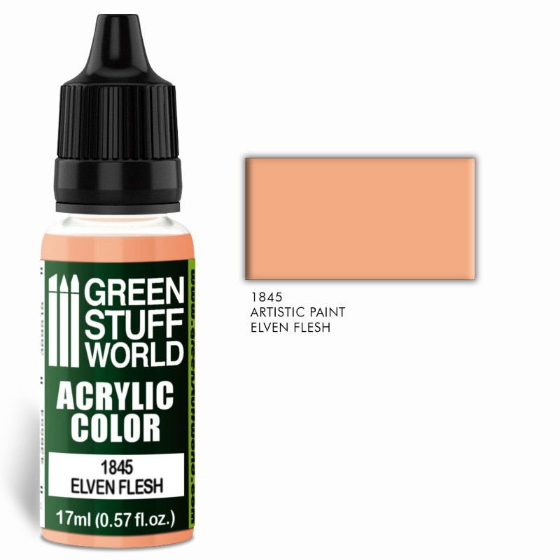 Green Stuff World: Acrylic Color Elven Flesh (1845)