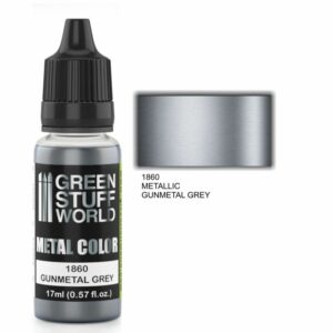 Green Stuff World: Pintura Metalica Gunmetal Grey (1860)