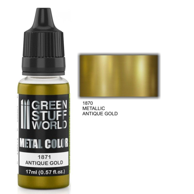 Green Stuff World: Pintura Metalica Antique Gold (1871)