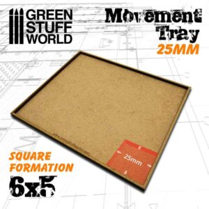 Green Stuff World: Bandeja Movimiento Hostigador 6×5