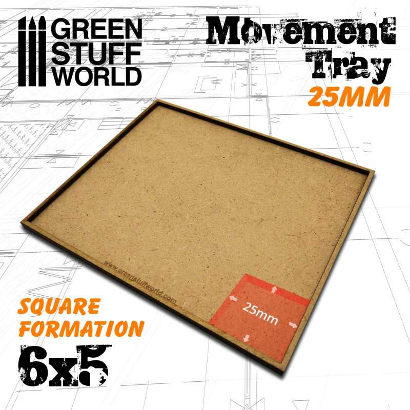 Green Stuff World: Bandeja Movimiento Hostigador 6x5