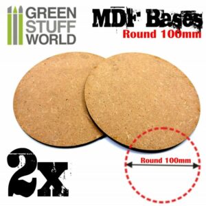 Green Stuff World: Peanas DM – Redondas 130 mm