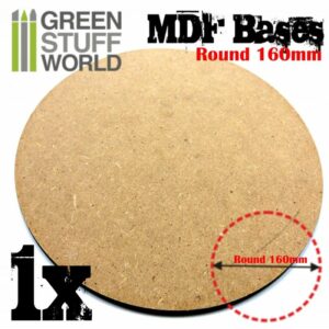Green Stuff World: Peanas DM – Redondas 160 mm