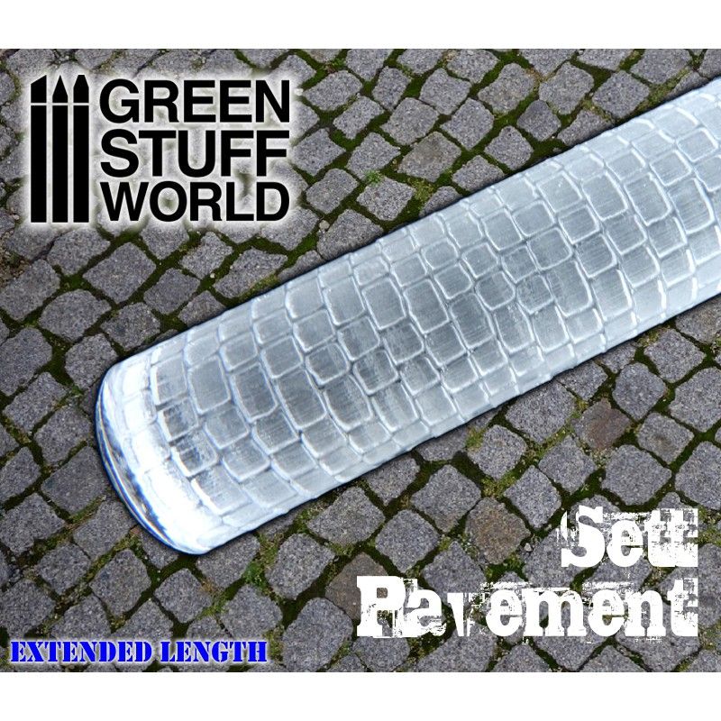 Green Stuff World: Rodillo Texturizado Adoquines
