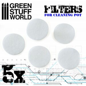 Green Stuff World: Filtros para Recipiente Limpiador de Aerógrafo