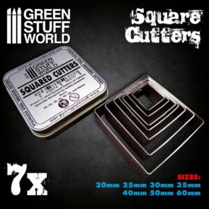 Green Stuff World: Cortadores Cuadrados de Peanas