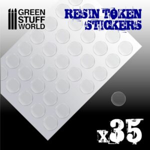 Green Stuff World: 35x Cabuchones Adhesivos Epoxi 25mm