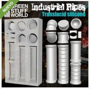 Green Stuff World: Moldes de Silicona Tuberías Industriales