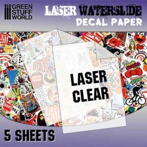 Green Stuff World: Calcas al agua – Laser Transparente