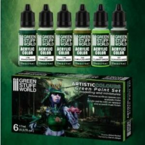Set Pintura – Verdes