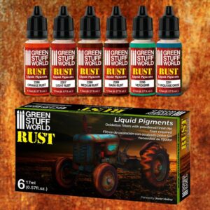 Green Stuff World: Set Pigmentos Liquidos – Oxido