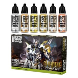 Green Stuff World: Set Pintura – Cromados