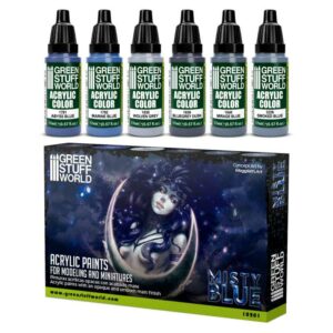Green Stuff World: Set Pintura – Azules