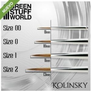 Green Stuff World: Silver Series Pincel Kolinsky – 2