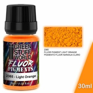 Green Stuff World: Pigmentos Fluor Naranja Claro