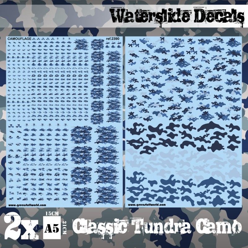 Green Stuff World: Calcas al agua - Camuflaje Tundra Clasico