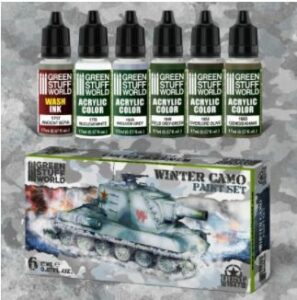 Set Pintura – Camuflaje Invierno