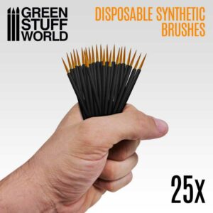 Green Stuff World: Pinceles Desechables (25)