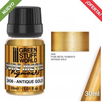 Green Stuff World: Pure Metal Pigments Oro Antiguo
