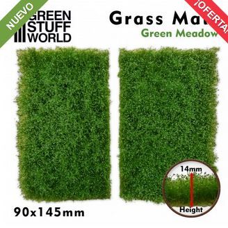 Tapetes Recortados de Hierba - Pradera Verde