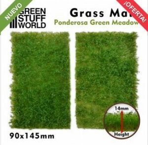 Green Stuff World: Tapetes Recortados de Hierba – Pradera Verde Ponderosa