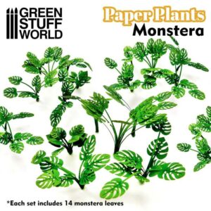 Plantas de Papel – Monstera