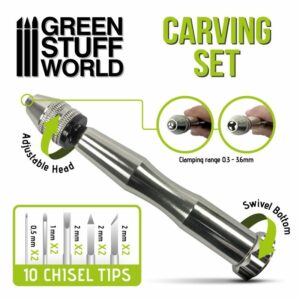 Green Stuff World: Set de herramientas de grabado y tallado