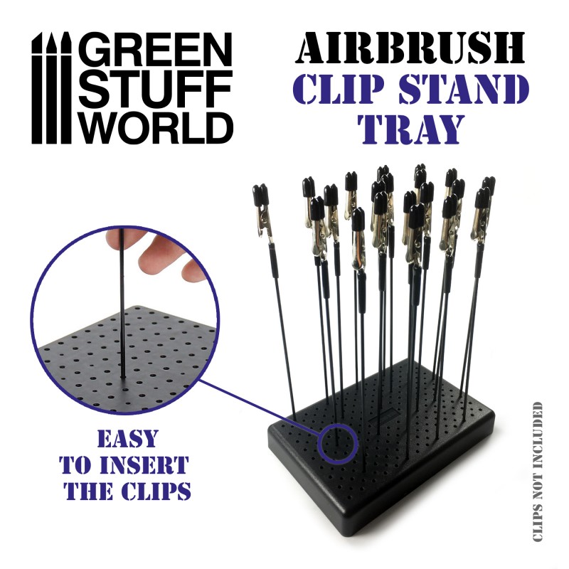 Green Stuff World: Base Pinzas para Aerografo