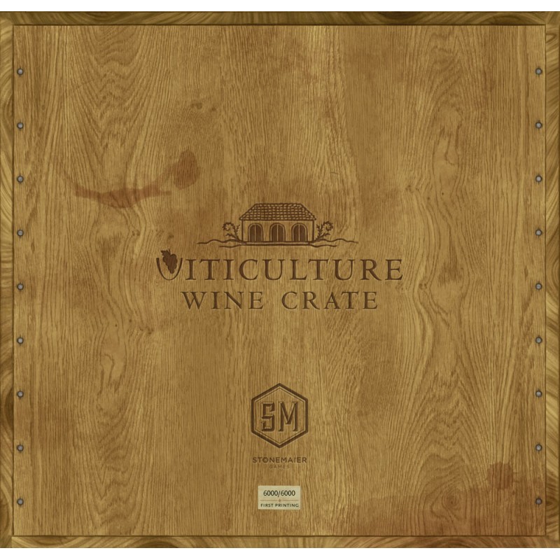 Viticulture Wine Crate + Sobre Promocional