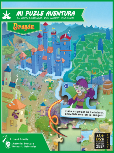 Mi puzle aventura: Dragón