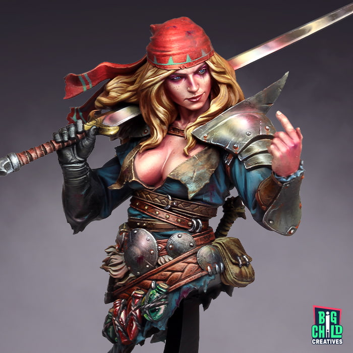 Busto Alaana the Bloody Blade