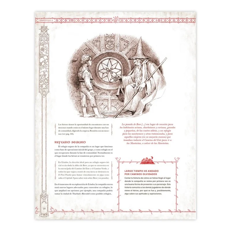 El Señor de los Anillos Juego de Rol: Reglamento Basico - Imagen 2