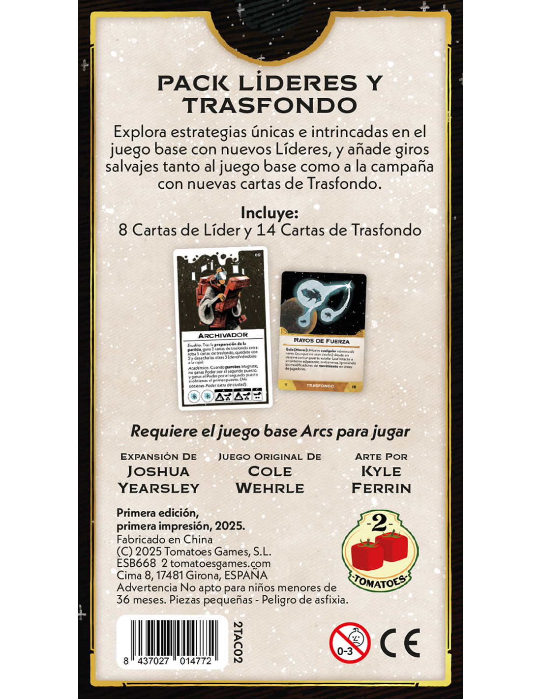ARCS: Líderes y Trasfondo (Español) - Imagen 2