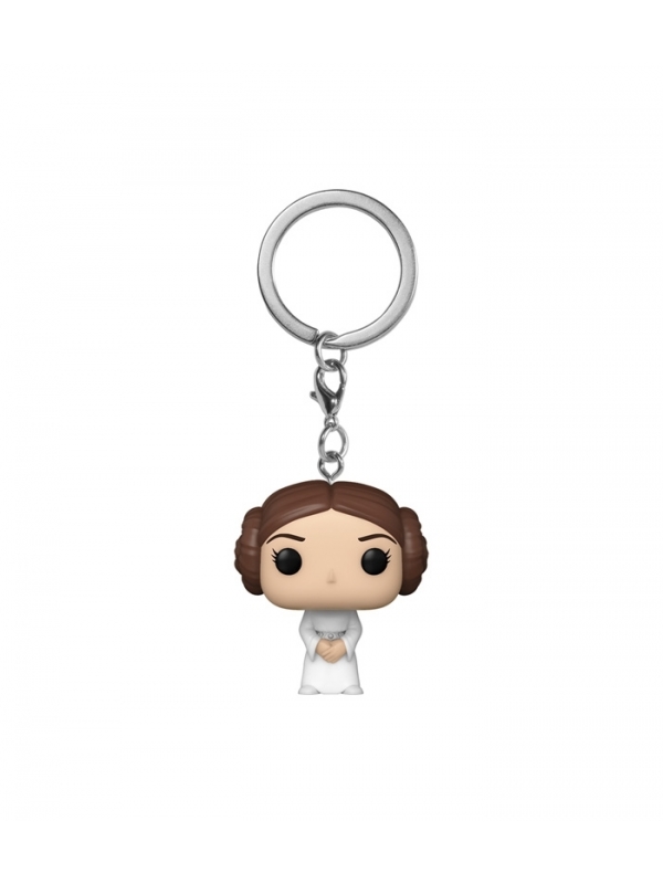 Funko Keychain de Leia Star Wars. Llavero